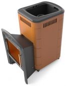 Печь для бани ПБ Тунгуска Чугун Витра терракота